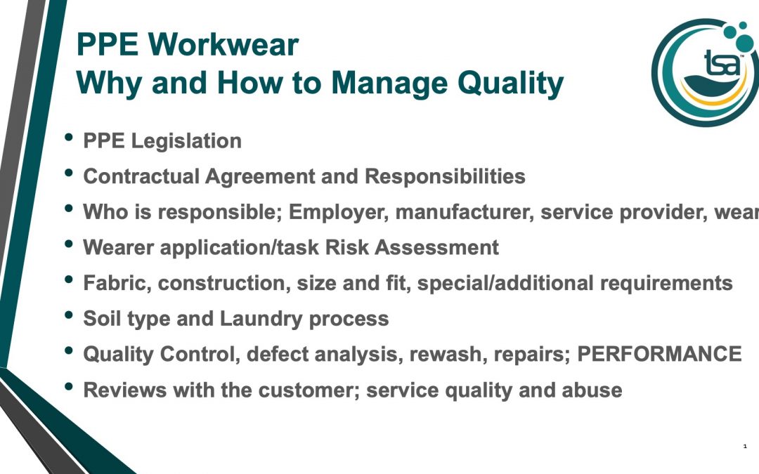 PPE Industrial Workwear Regulations 2018 – A Brief Summary